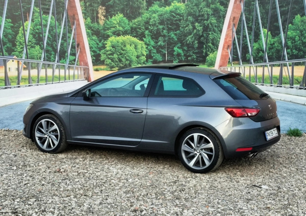 Seat Leon cena 40900 przebieg: 190000, rok produkcji 2013 z Wyrzysk małe 562